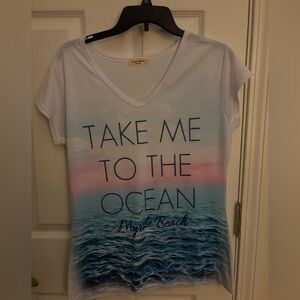 Cute “Take Me To The Ocean” t-shirt size L